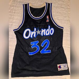 Orlando Magic Shaquille O'Neal Champion Jersey